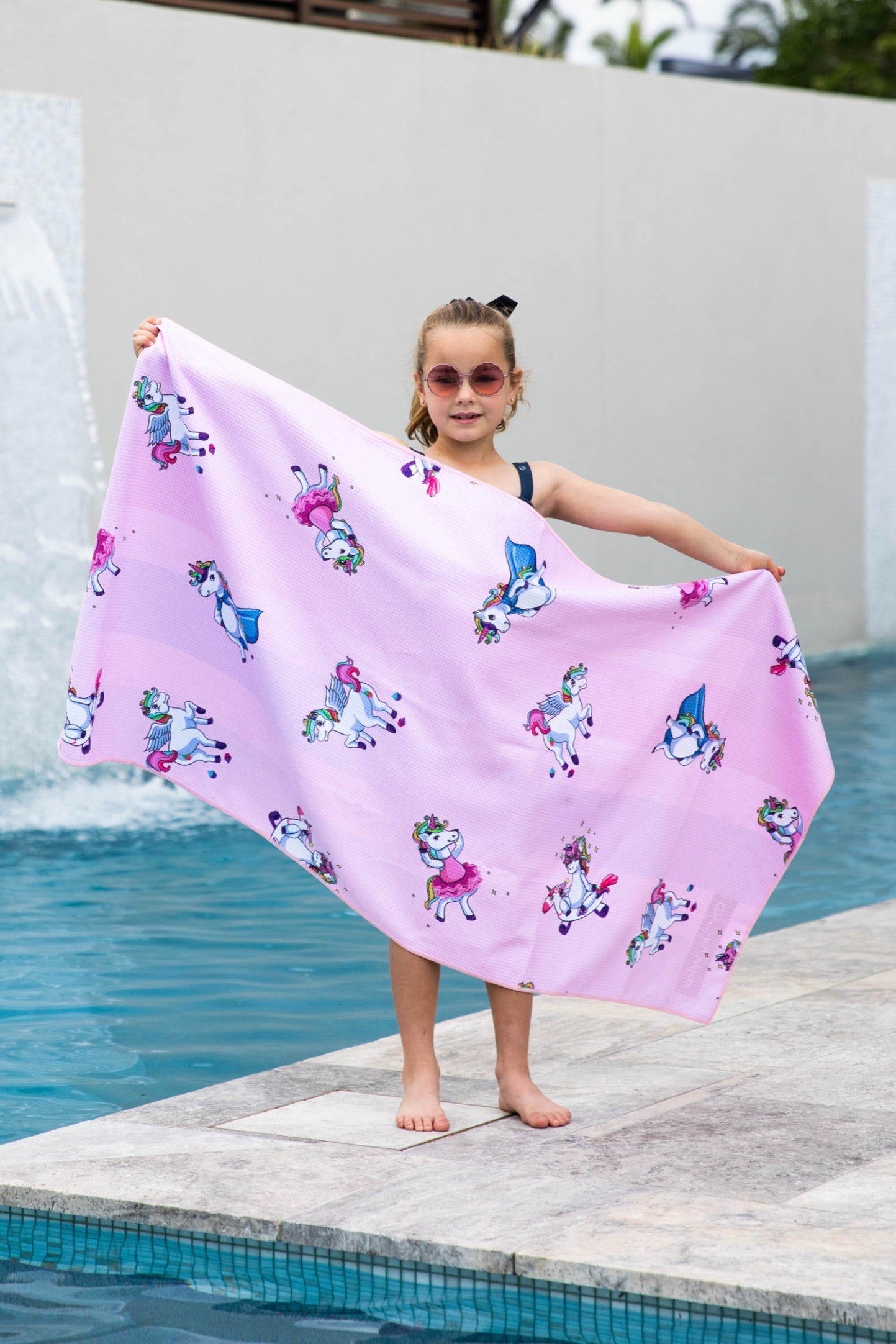 Personalised kids beach discount towels