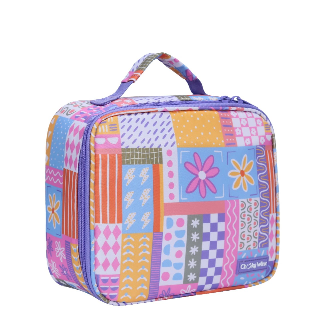 Patchwork Lunch Bag-Cheeky Winx