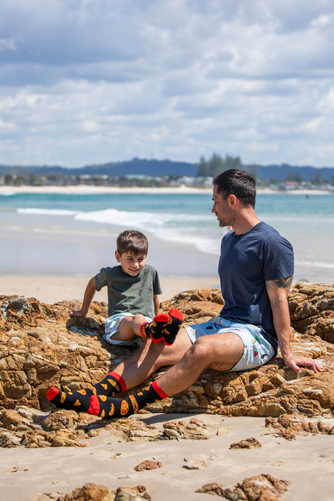 Pizza Crew Socks-Cheeky Winx