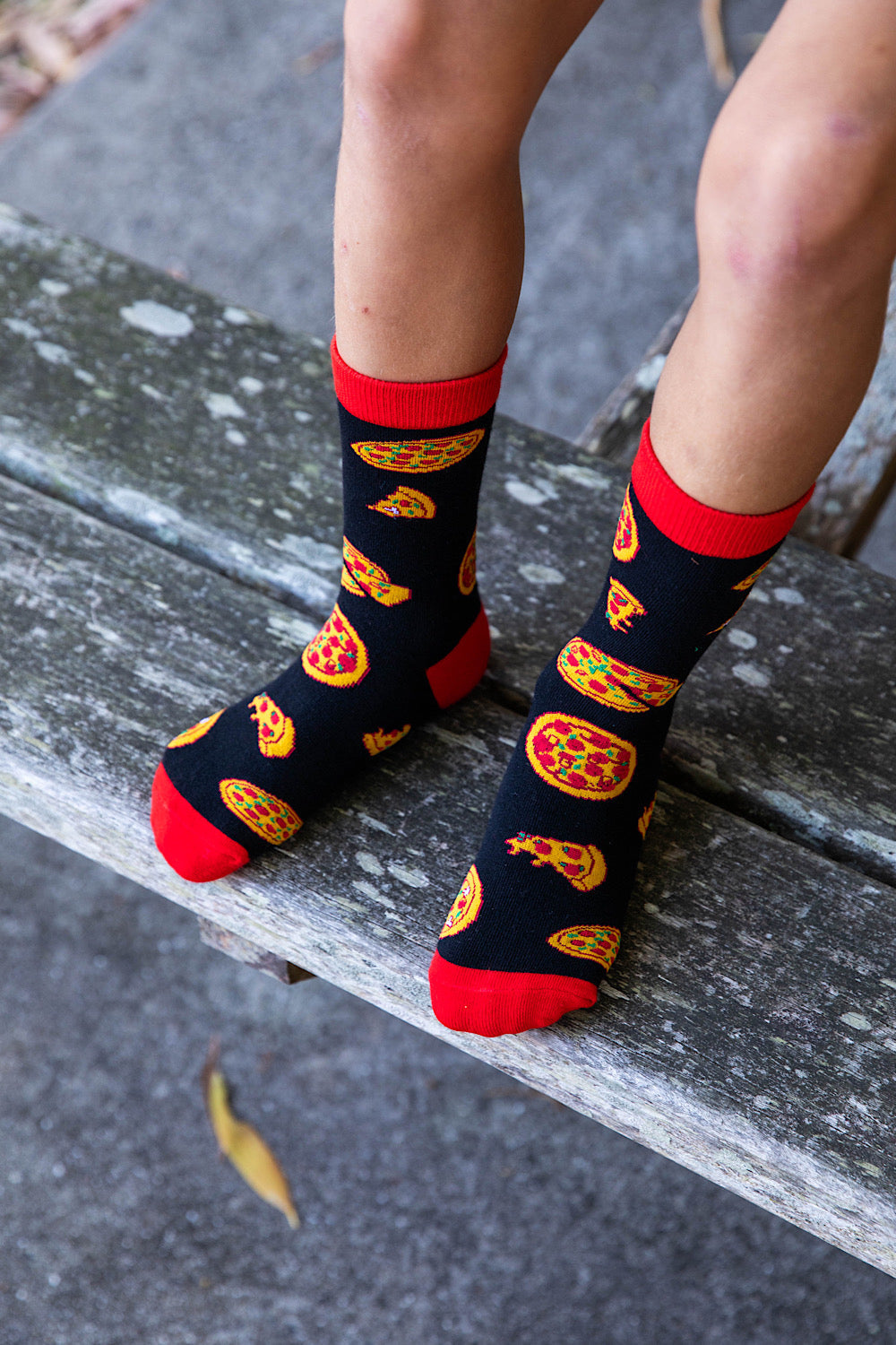 Pizza Crew Socks-Cheeky Winx-Best Selling-Gift Idea-Personalised-Cheeky Winx