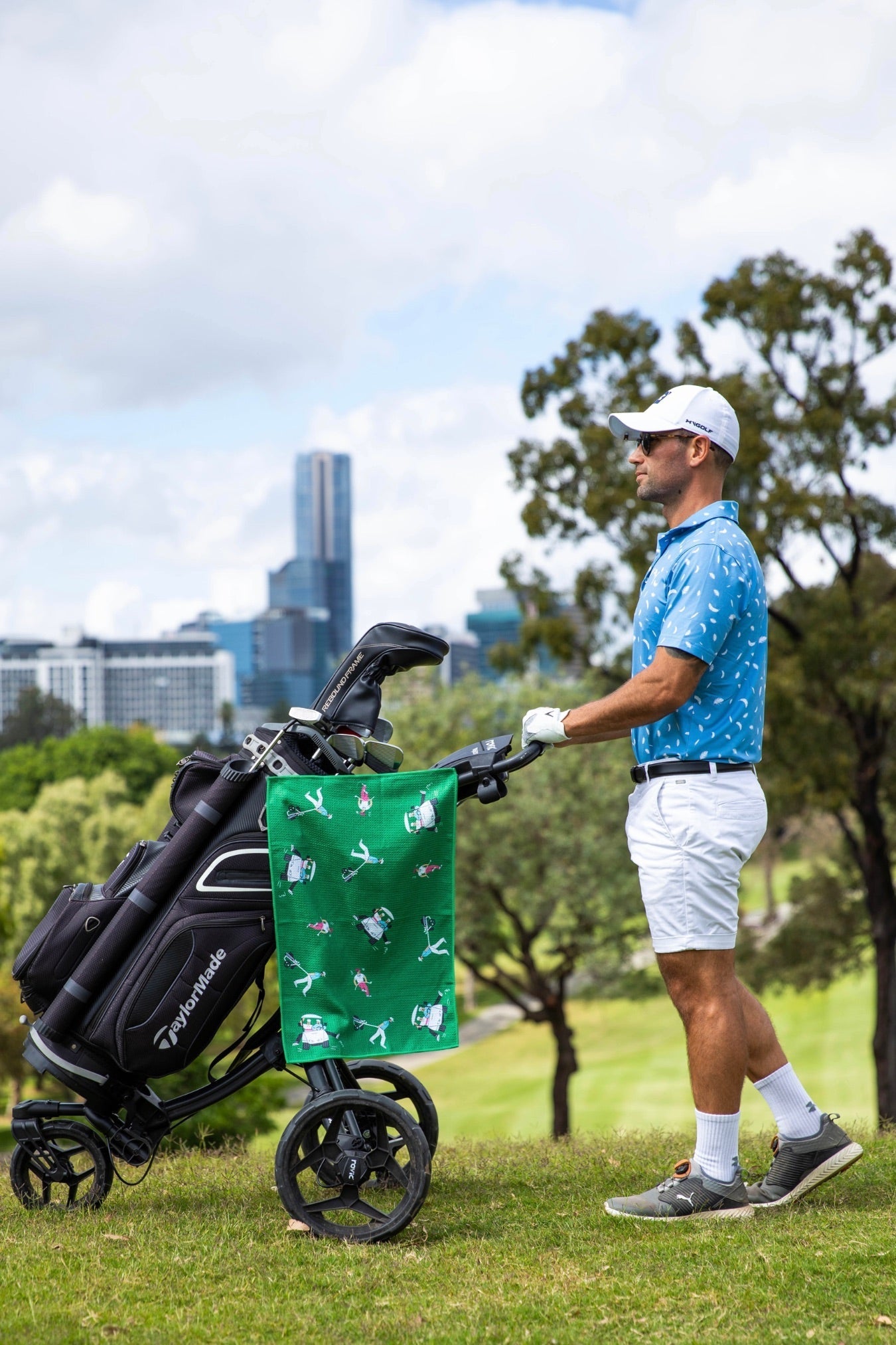 The Shanker Golf Towel-Cheeky Winx