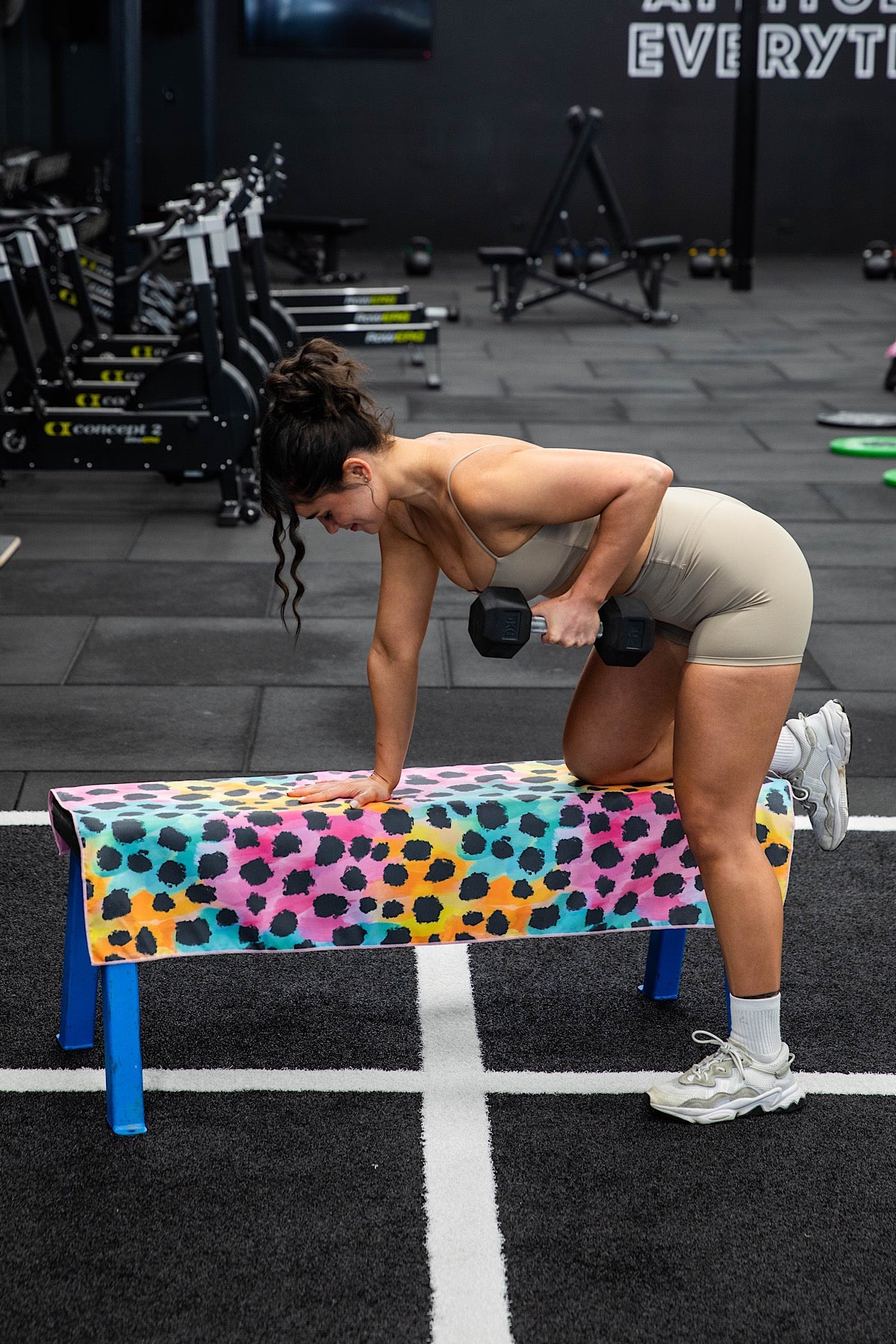 Trio Cheetah X Inky Soda Gym Towel-Cheeky Winx