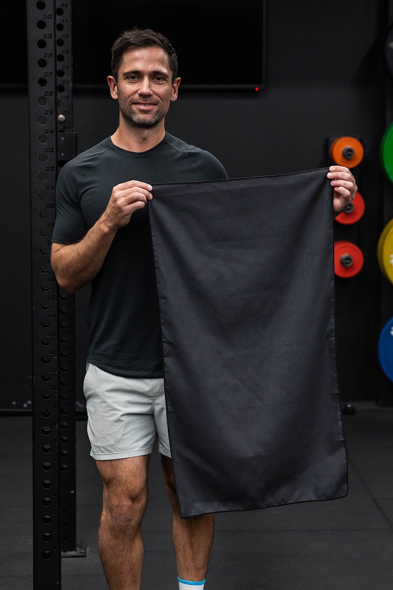 Basic Black Gym Towel - Cheeky Winx