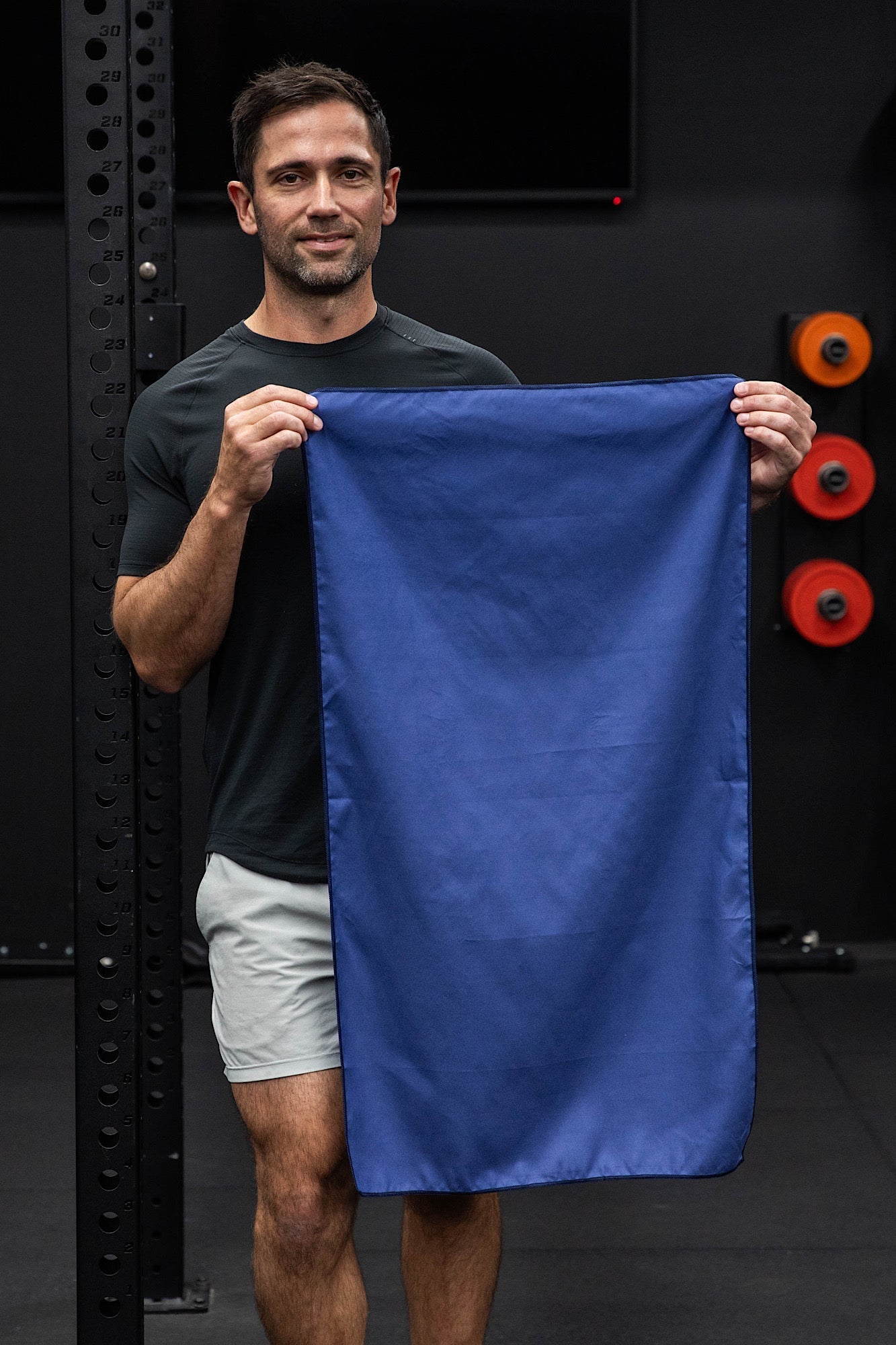 Basic Navy Blue Gym Towel - Cheeky Winx