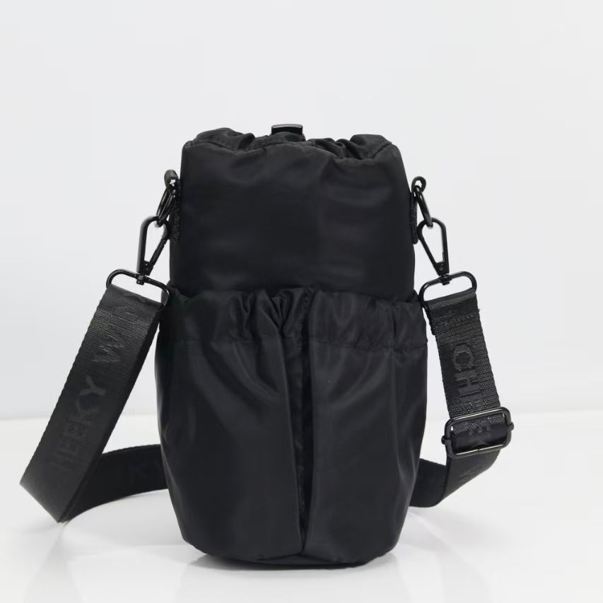 Black Bottle Bag - Anti Theft Bottle Carrier | Cheeky Winx
