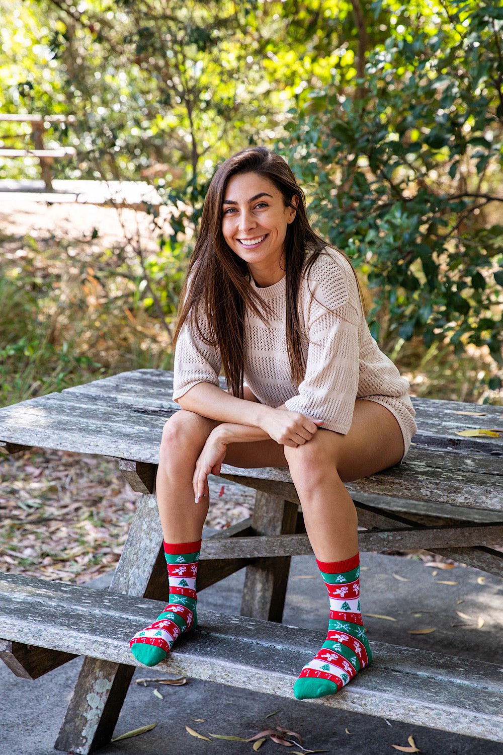 Christmas Crew Socks - Cheeky Winx