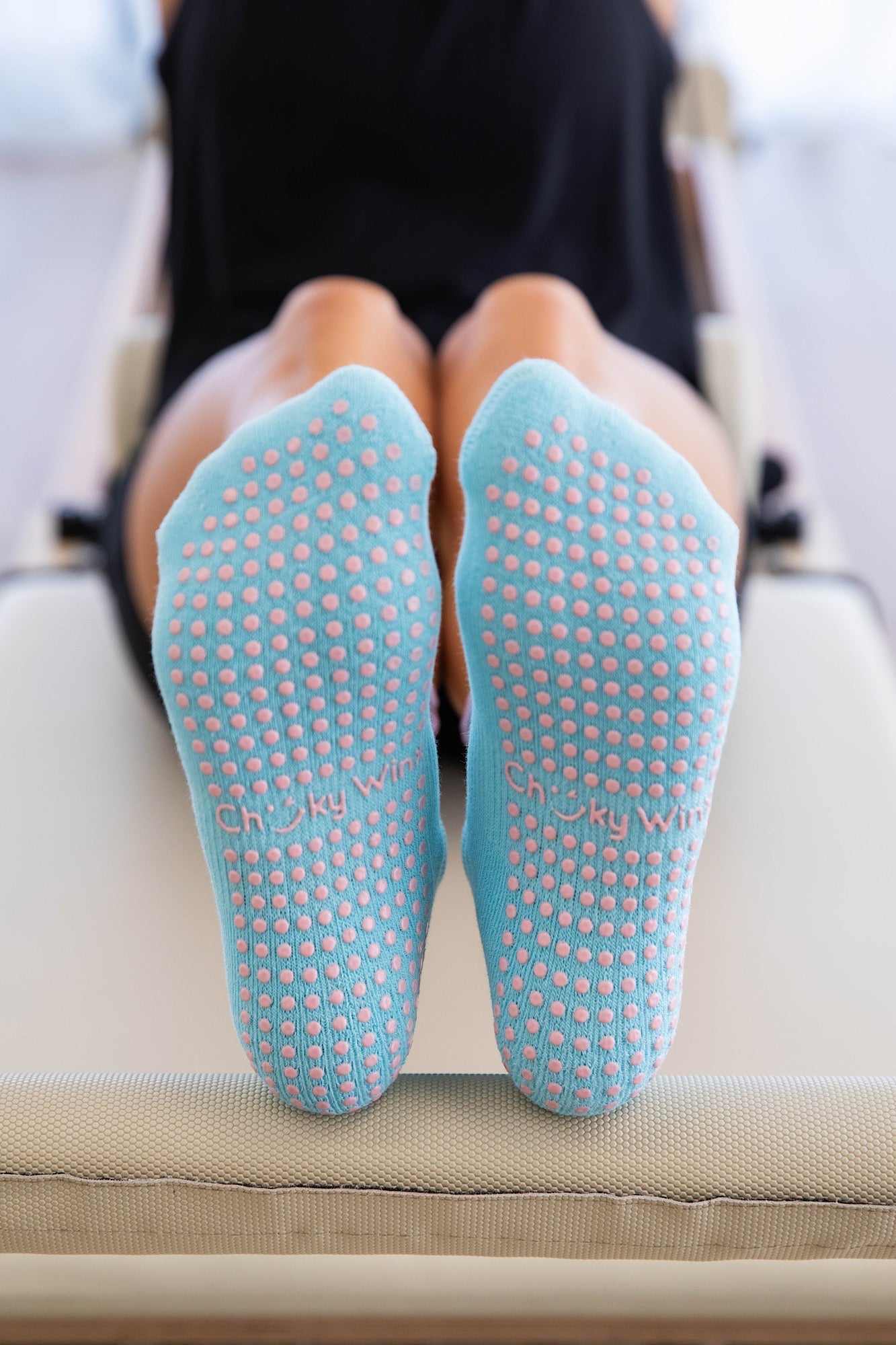 Frilly Blue Grip Socks - Cheeky Winx