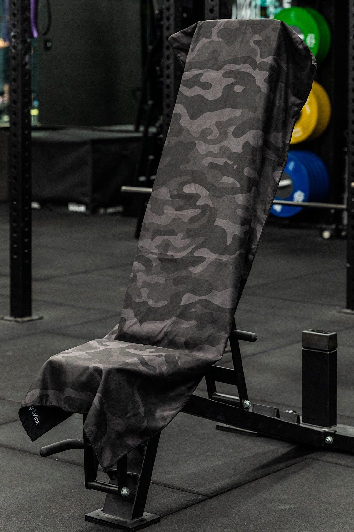 Hooded Camouflage Gym Towel - Cheeky Winx