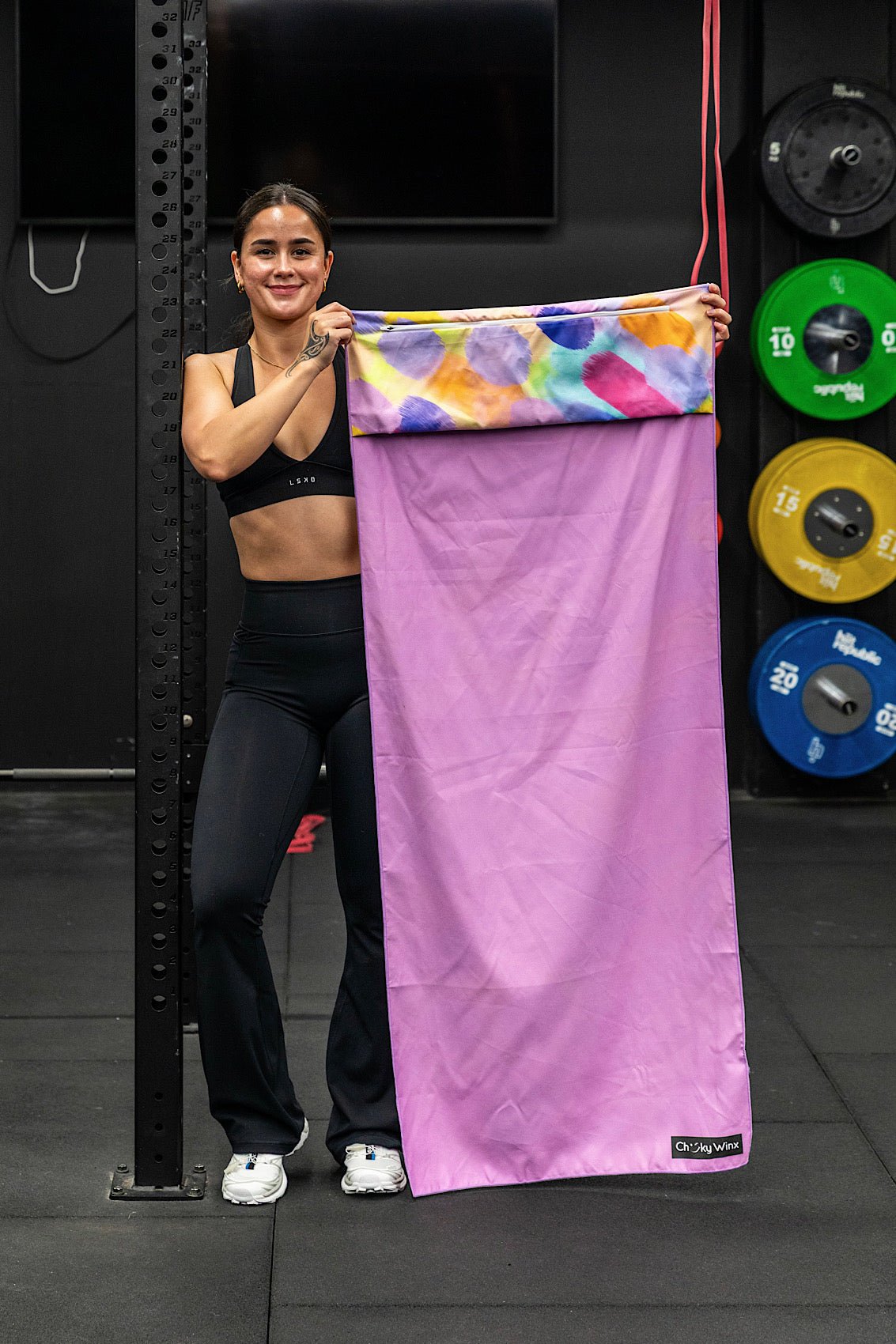 Hooded Cotton Candy X Wonderland Gym Towel - Cheeky Winx