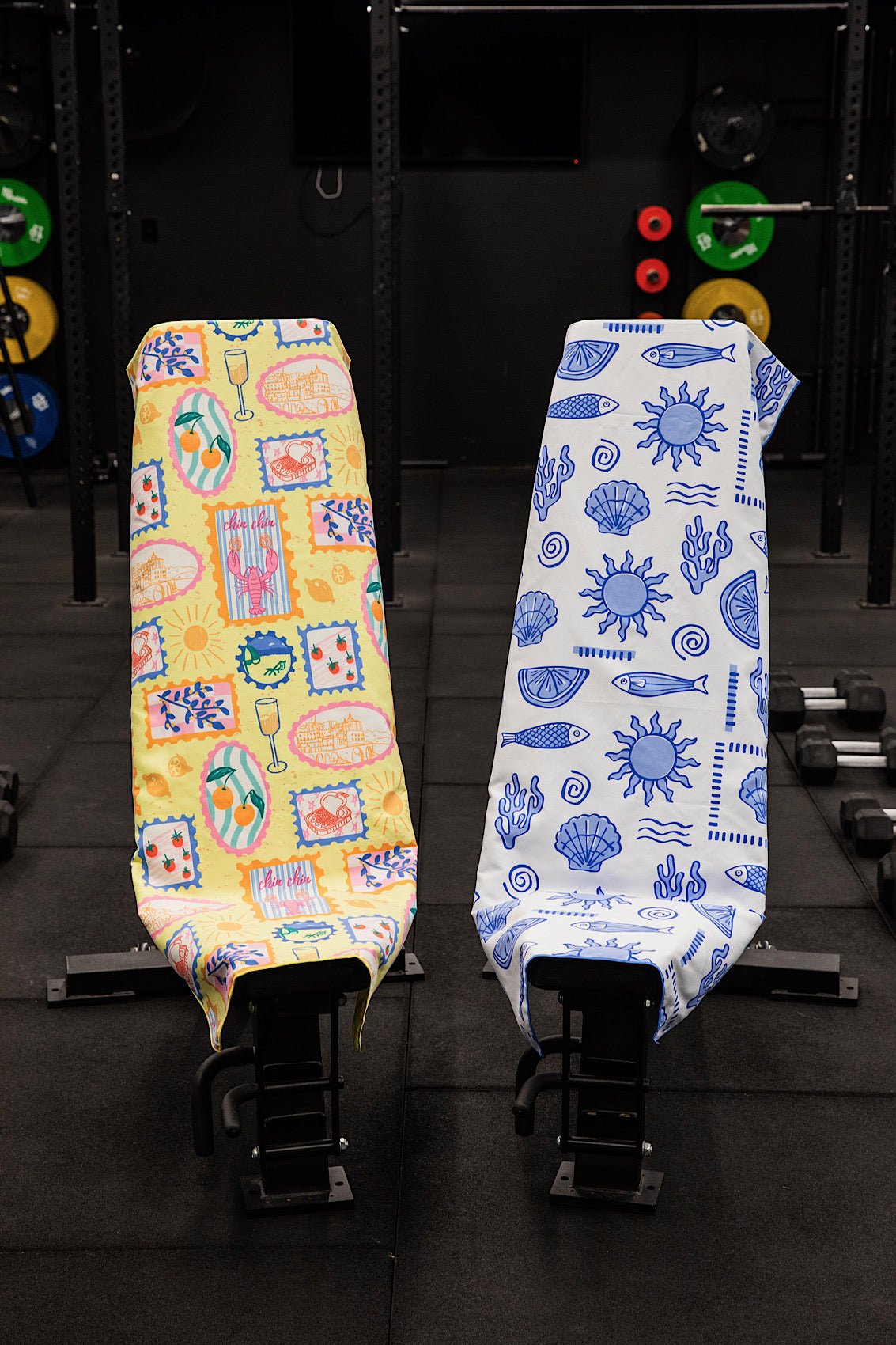 Hooded Mediterranean Sea Gym Towel - Cheeky Winx