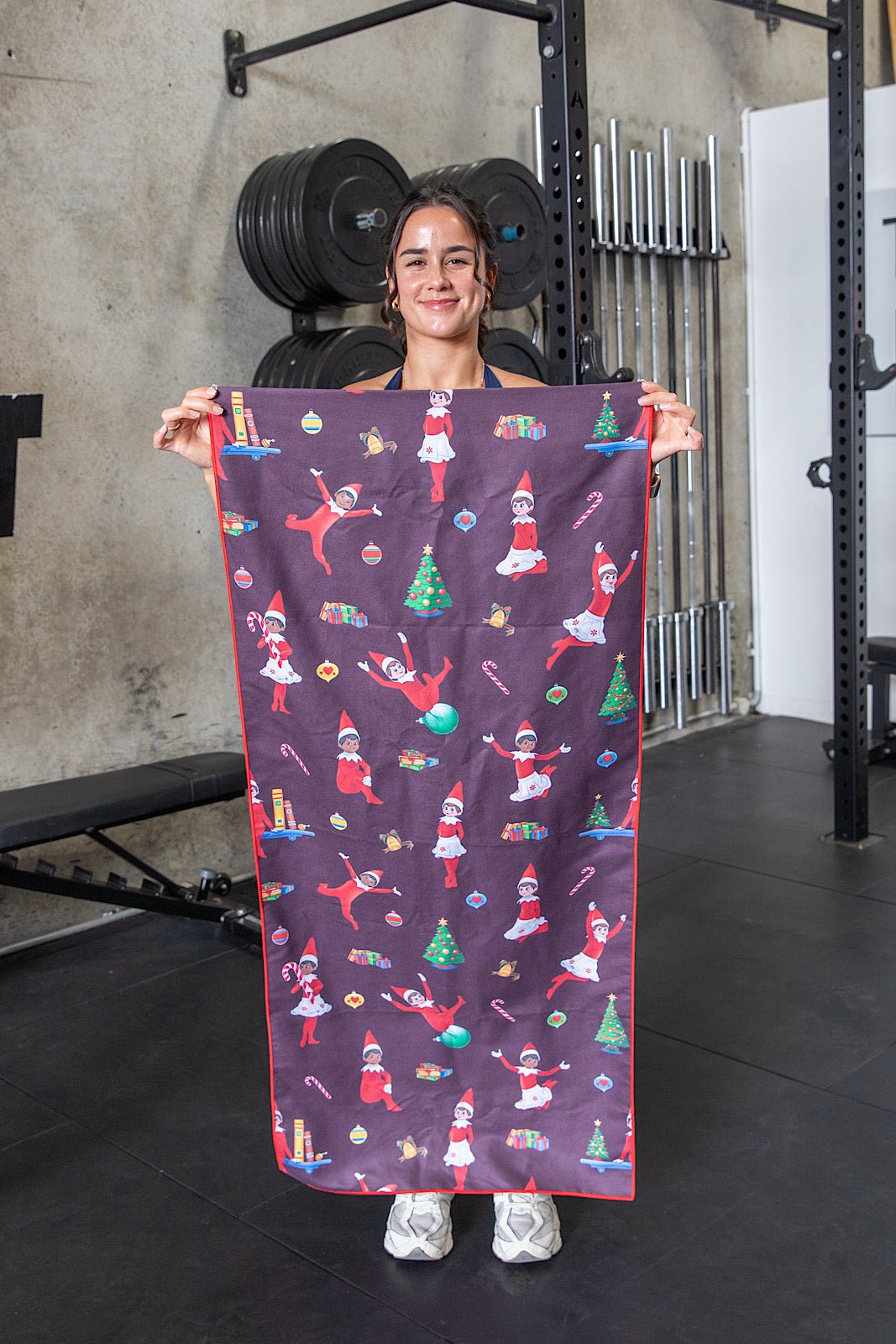Hooded The Elf On The Shelf® Gym Towel - Cheeky Winx