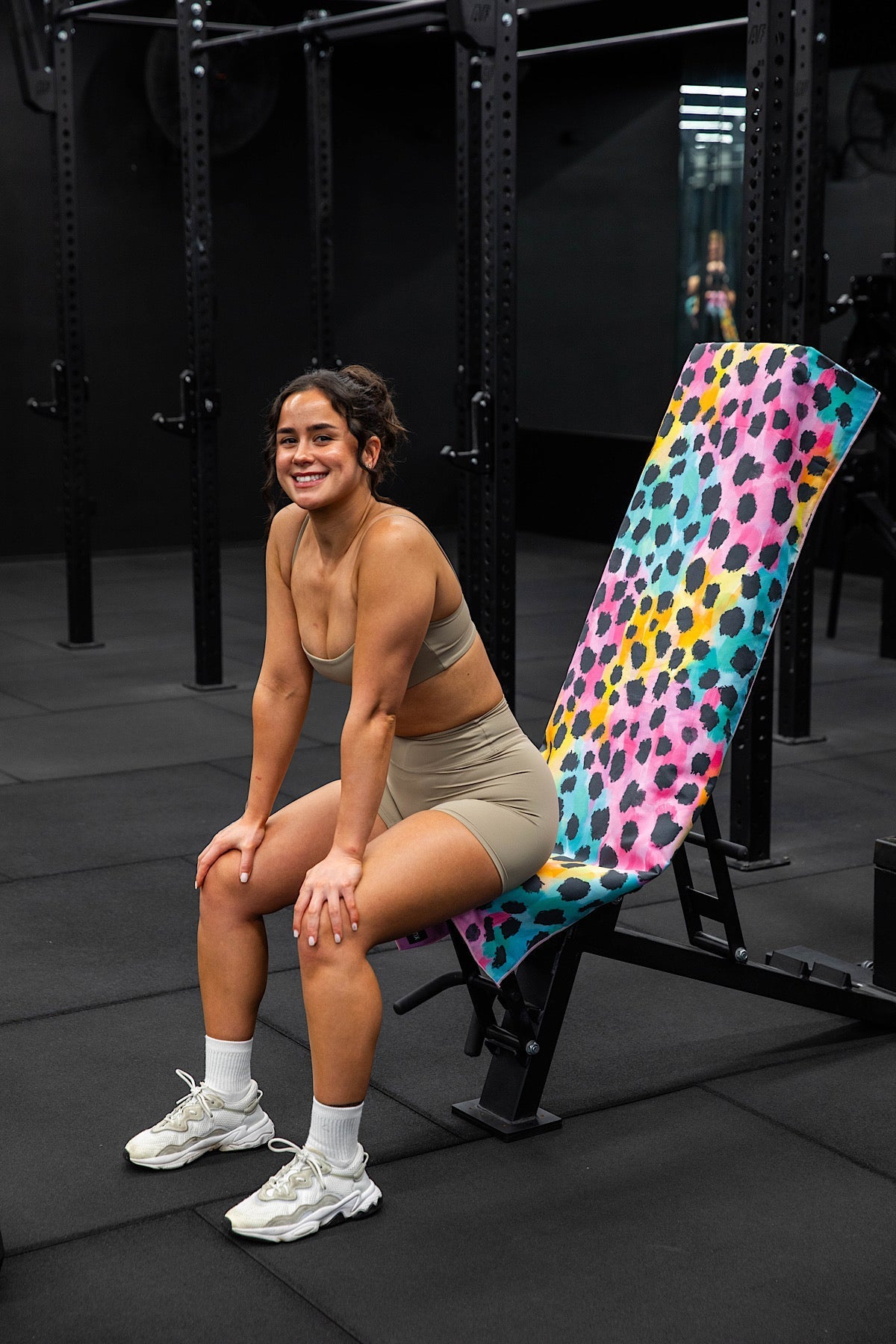 Hooded Trio Cheetah X Inky Soda Gym Towel - Cheeky Winx