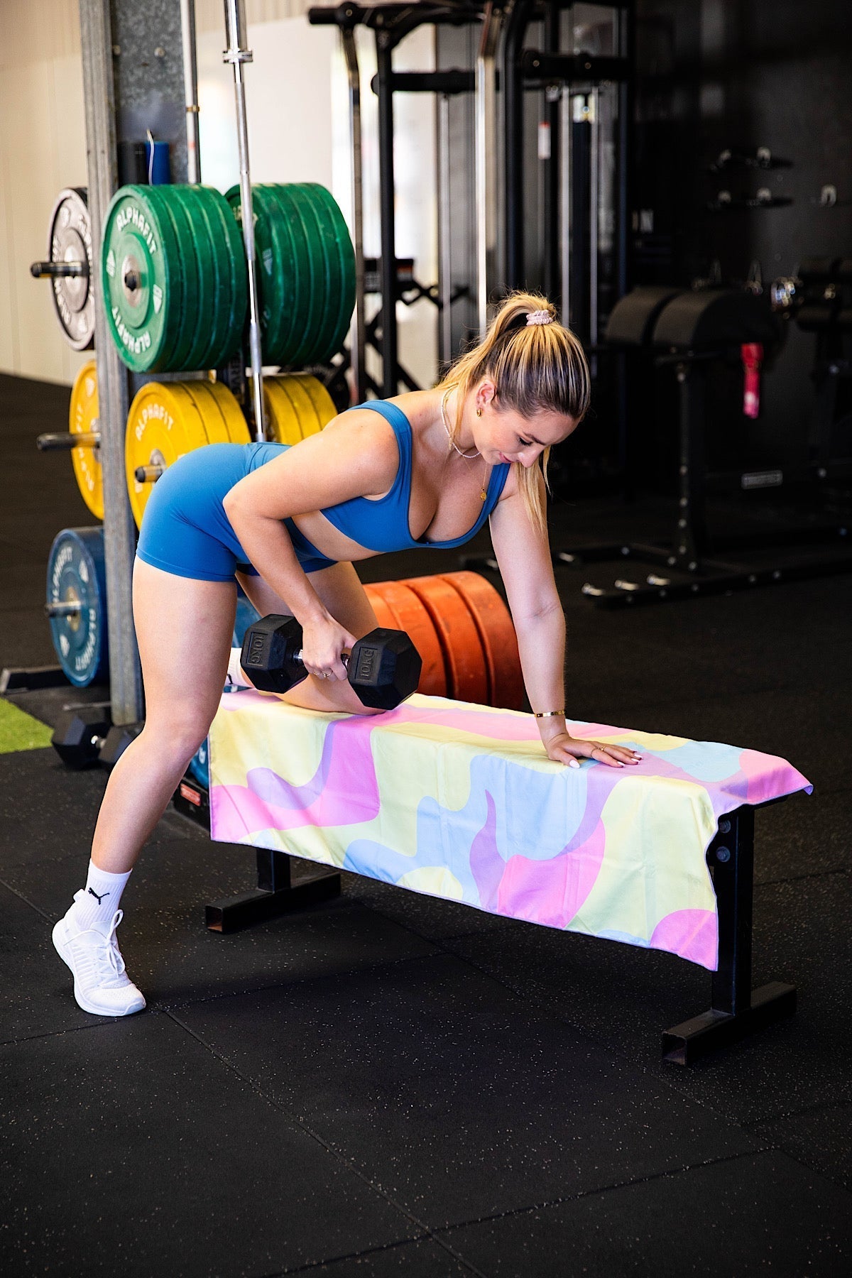 Rainbow Swirl Gym Towel - Cheeky Winx