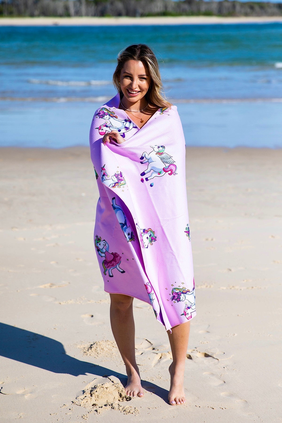 Unicorns Beach Towel - Cheeky Winx